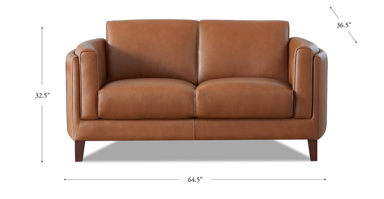 Maui Leather Sofa Collection